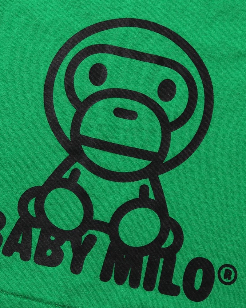 Hauts Bape All Baby Milo Mix L/S Menthe Enfant | BTV-92780638